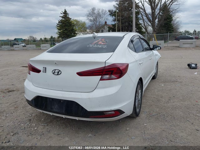 KMHD84LF5LU110763 Hyundai Elantra Preferred With Sun And Safety Package Auto Ivt