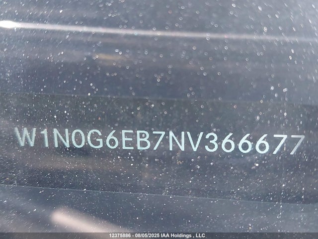 W1N0G6EB7NV366677 Mercedes-Benz m276