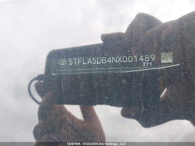 Toyota v35a-fts 2022 5TFLA5DB4NX001489 Image 9