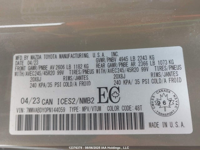 7MMVABDY0PN144059 Mazda py