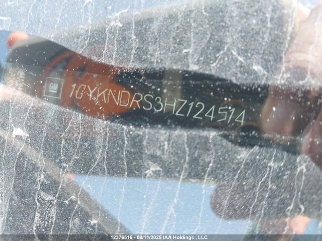 1GYKNDRS3HZ124514 Cadillac lgx - di: direct injection, vvt: variable valve timing, alum, gen 2