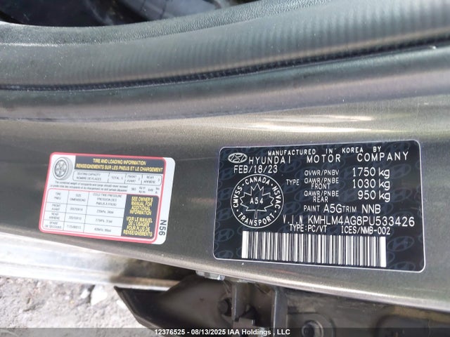 Hyundai mpi nu pe 2023 KMHLM4AG8PU533426 Image 17