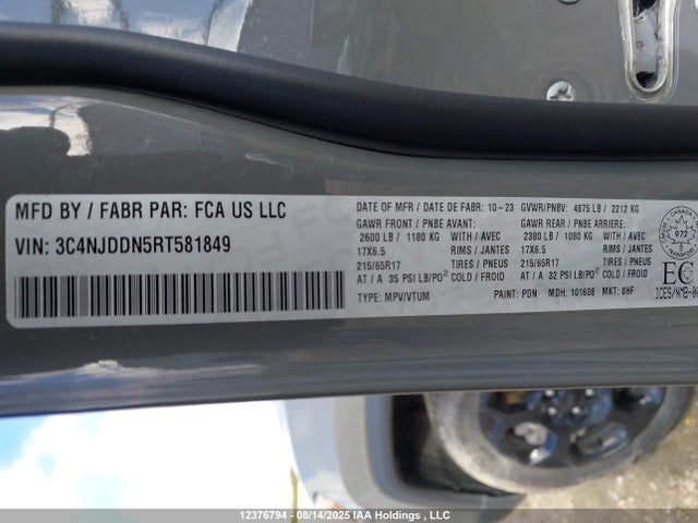 3C4NJDDN5RT581849 Jeep 2024