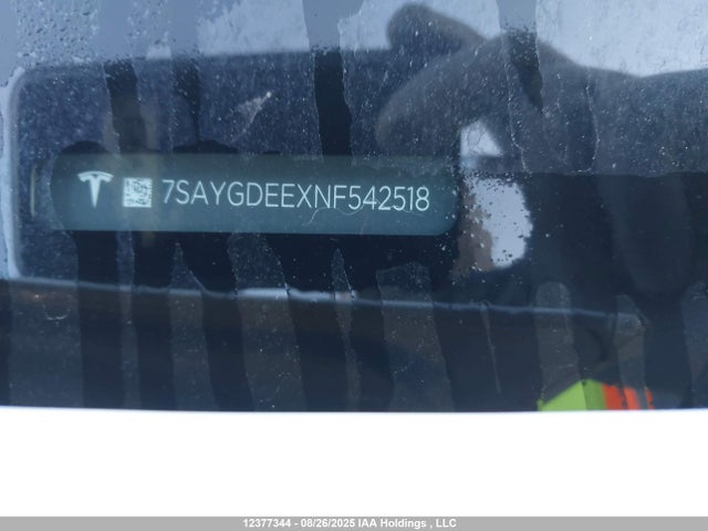 7SAYGDEEXNF542518 Tesla Model Y