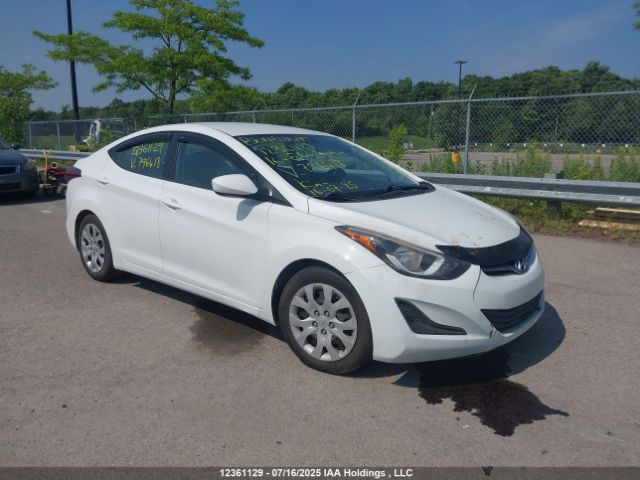 2016 Hyundai Elantra Gl მანქანა იყიდება აუქციონზე, vin: 5NPDH4AE0GH796418, აუქციონის ნომერი: 12361129
