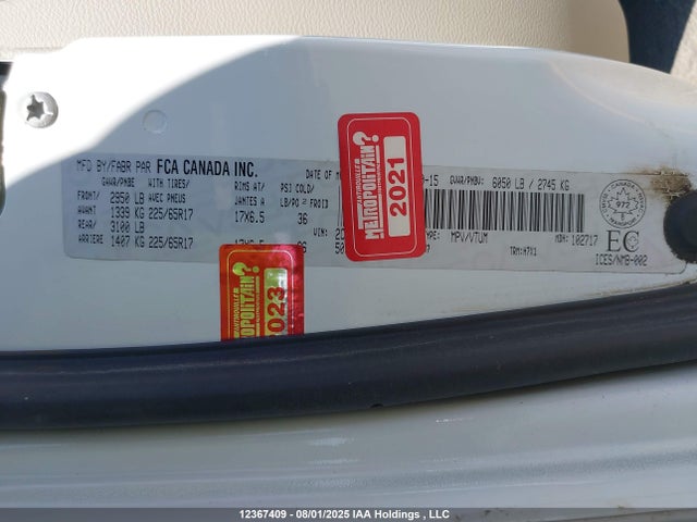2C4RDGBG0GR204568 Dodge 2016