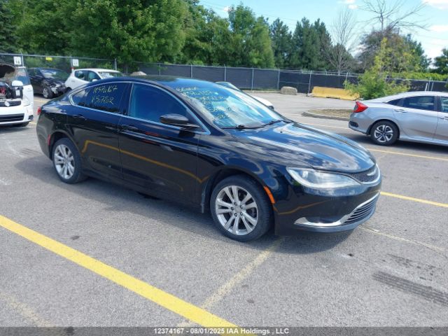 2015 Chrysler 200 Limited მანქანა იყიდება აუქციონზე, vin: 1C3CCCAB6FN507202, აუქციონის ნომერი: 12374167
