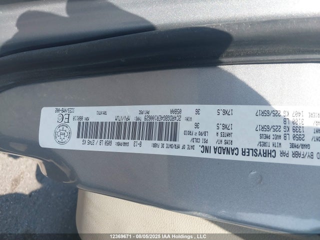 2C4RDGBG4ER100629 Dodge Grand Caravan