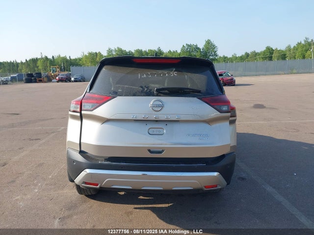 12377756 :رقم المزاد ، JN8BT3DD5NW274589 vin ، 2022 Nissan Rogue Platinum مزاد بيع