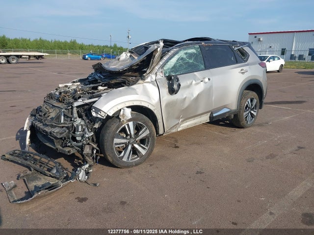 12377756 :رقم المزاد ، JN8BT3DD5NW274589 vin ، 2022 Nissan Rogue Platinum مزاد بيع