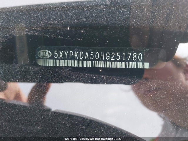5XYPKDA50HG251780 KIA Sorento