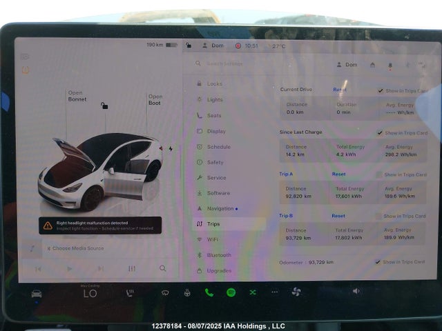 7SAYGDEF3NF415313 Tesla Model Y