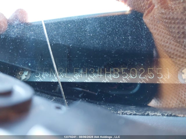 5FNRL5H34HB502551 Honda j35z8