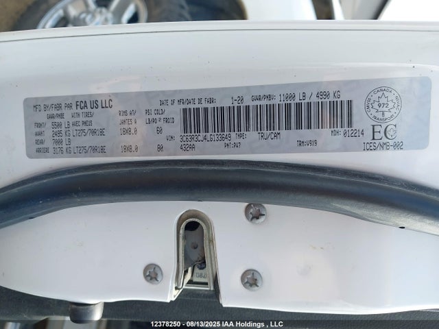 RAM 3500 2020 3C63R3CJ4LG133649 Image 18