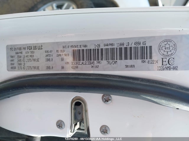 RAM 3500 2020 3C63R3CJ4LG133649 Image 9