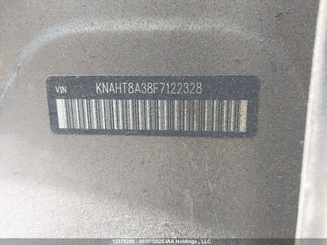 12378288 :رقم المزاد ، KNAHT8A38F7122328 vin ، 2015 Kia Rondo مزاد بيع
