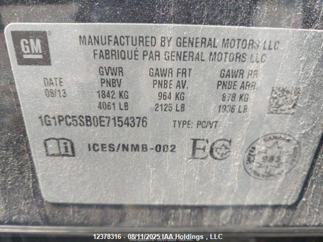 1G1PC5SB0E7154376 Chevrolet LUV