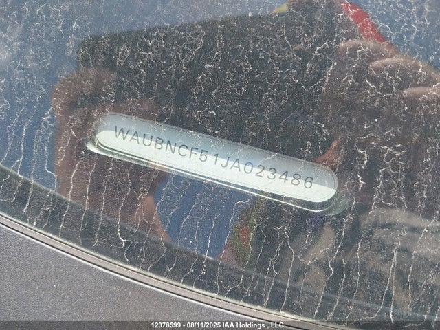 WAUBNCF51JA023486 Audi 2018