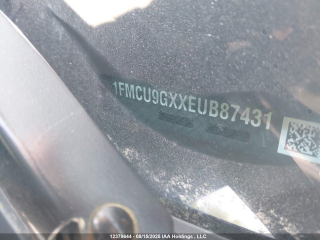 1FMCU9GXXEUB87431 Ford Escape