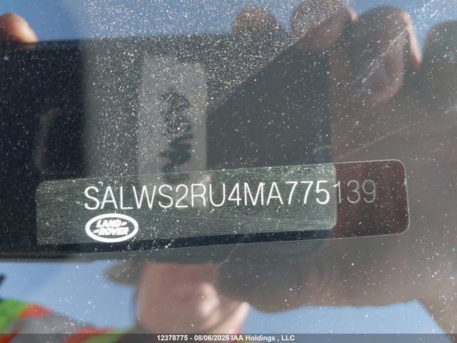 Land Rover aj20p6 2021 SALWS2RU4MA775139 Image 9