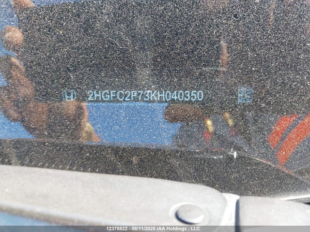 2HGFC2F73KH040350 Honda k20c2