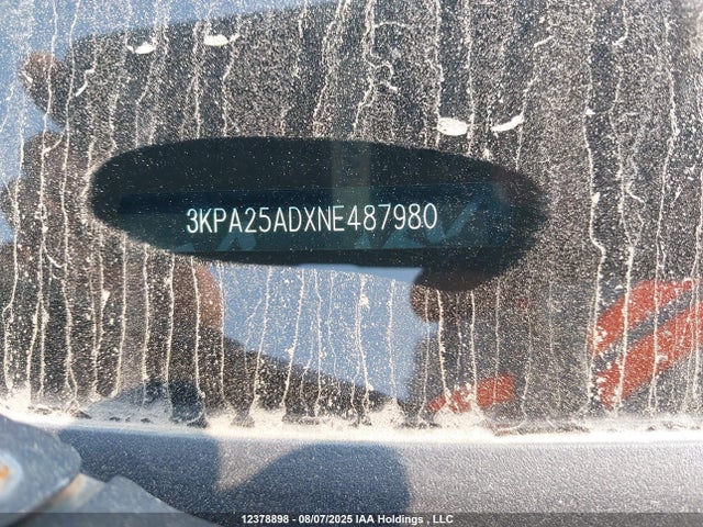 Aukcja sprzedaży 2022 Kia Rio S, vin: 3KPA25ADXNE487980, numer aukcji: 12378898