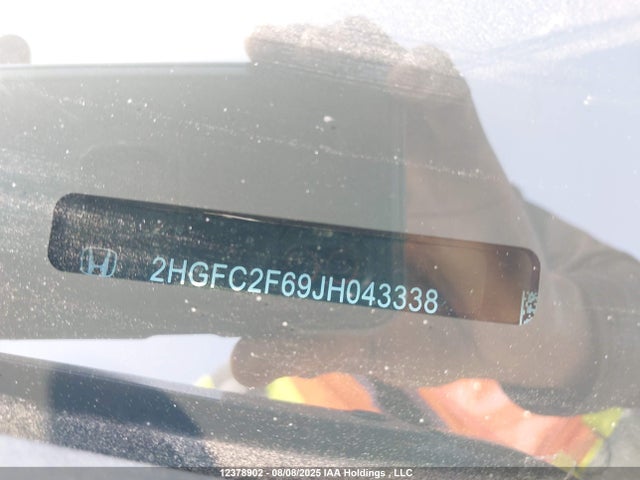 Honda k20c2 2018 2HGFC2F69JH043338 Image 19