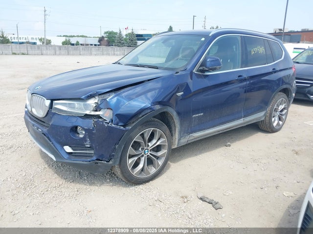 BMW X3 2015 5UXWX9C5XF0D58718 Image 2