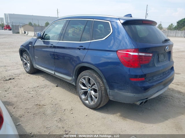 BMW X3 2015 5UXWX9C5XF0D58718 Image 3