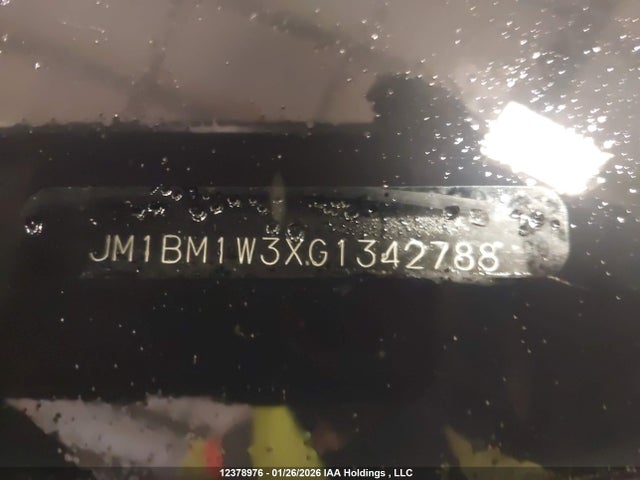 JM1BM1W3XG1342788 Mazda Mazda3 Gt