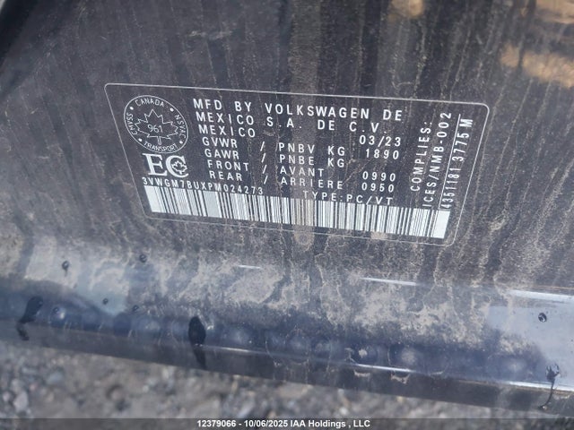 Volkswagen tsi 2023 3VWGM7BUXPM024273 Image 9