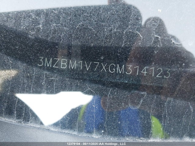 3MZBM1V7XGM314123 Mazda pe