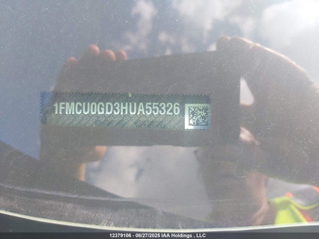 1FMCU0GD3HUA55326 Ford gtdi sigma w/premium fuel