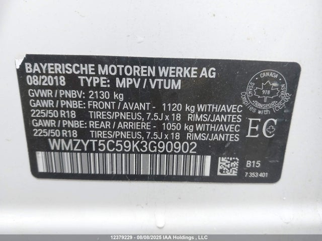 Mini 2019 2019 WMZYT5C59K3G90902 Image 9