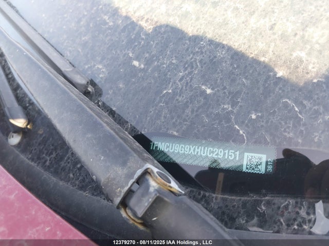 1FMCU9G9XHUC29151 Ford ESCAPE SE