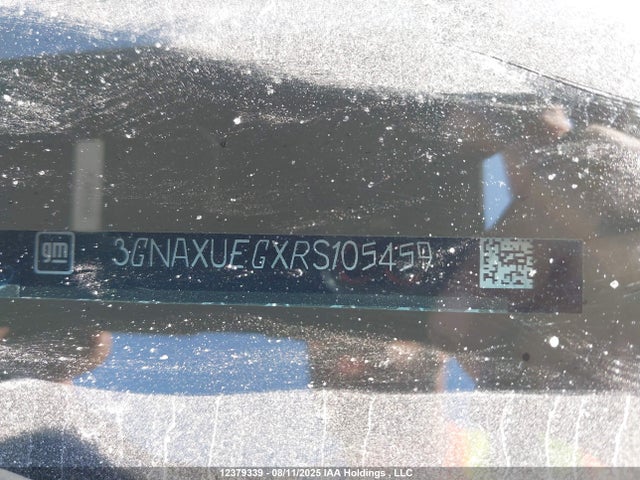 3GNAXUEGXRS105459 Chevrolet lsd