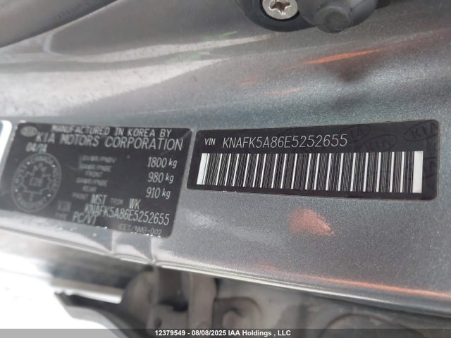 KIA 2014 2014 KNAFK5A86E5252655 Image 18