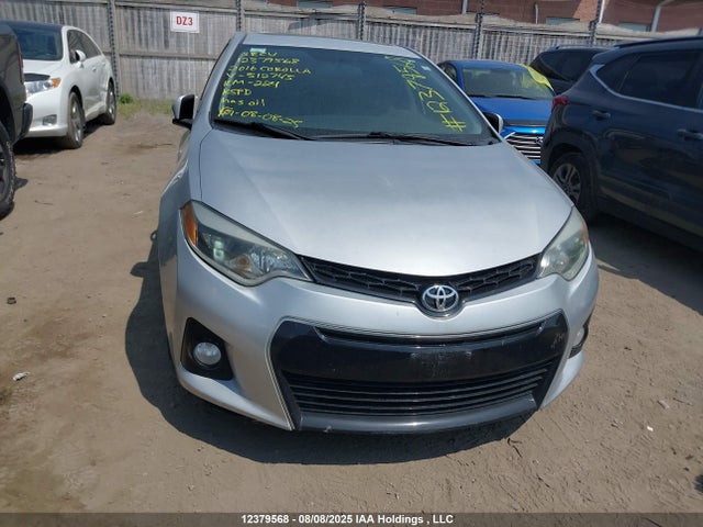 Aukcja sprzedaży 2016 Toyota Corolla S, vin: 2T1BURHE9GC512745, numer aukcji: 12379568