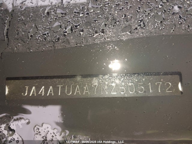 JA4ATUAA7NZ605172 Mitsubishi tc/ic mivec