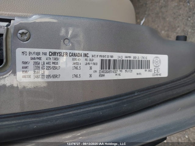 2C4RDGBG0ER142327 Dodge 2014