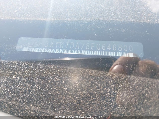 KIA gasoline 3.3 v6 gdi lambda ii 2015 5XYKTDA78FG646800 Image 18