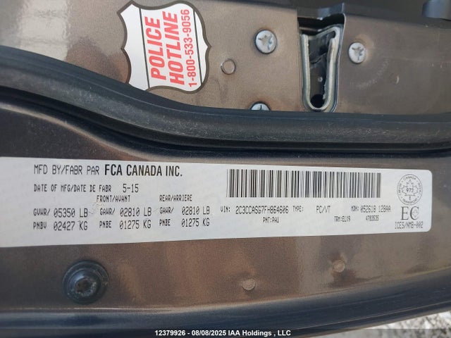 2C3CCASG7FH864606 Chrysler 300