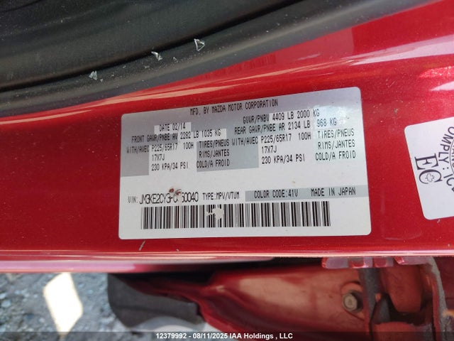 JM3KE2CY3F0450040 Mazda py