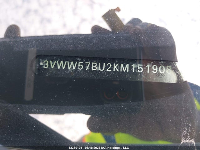 3VWW57BU2KM151908 Volkswagen 1.4 tsi