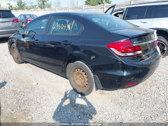 2013 Honda Civic Ex 4dr მანქანა იყიდება აუქციონზე, vin: 2HGFB2F52DH030655, აუქციონის ნომერი: 12380433