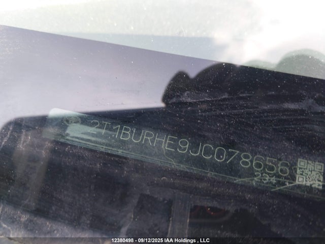 2T1BURHE9JC078656 Toyota 2zr-fe