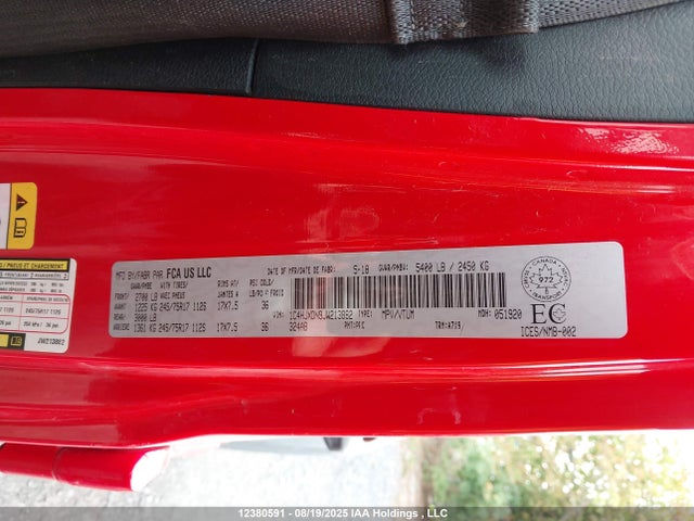 2018 Jeep Wrangler Unlimited Sport მანქანა იყიდება აუქციონზე, vin: 1C4HJXDN9JW213882, აუქციონის ნომერი: 12380591