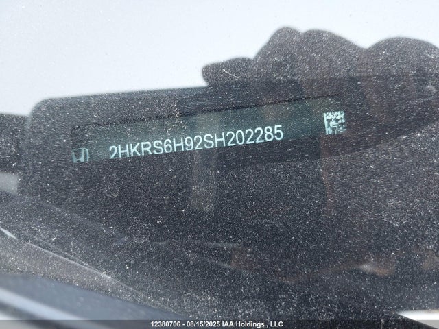 2HKRS6H92SH202285 Honda lfc3