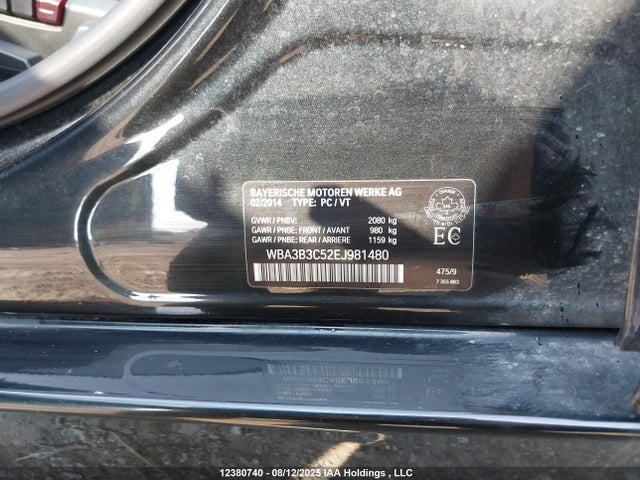 WBA3B3C52EJ981480 BMW 328I