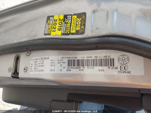 1C4PJMAS1GW363997 Jeep Cherokee